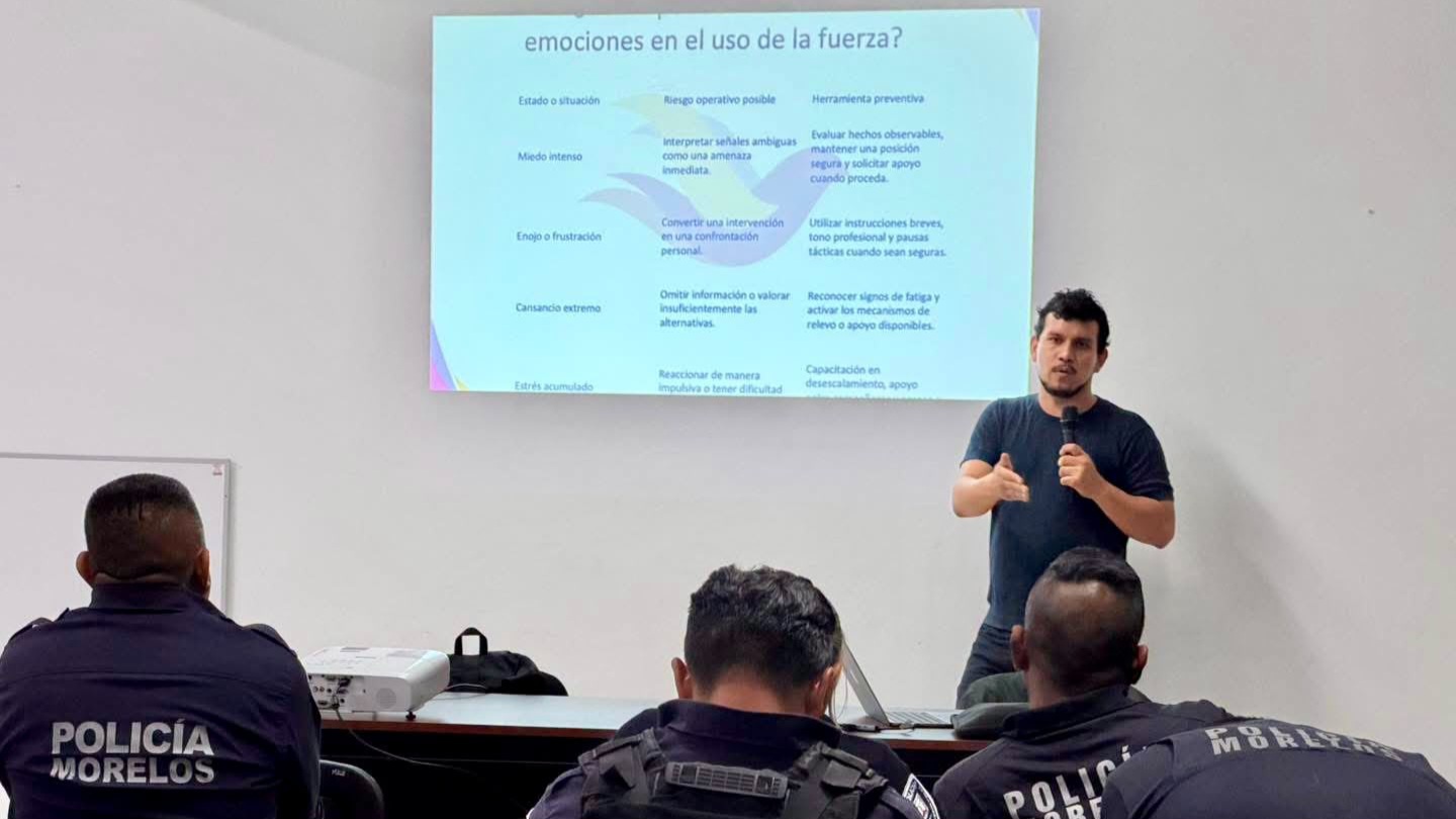 Cuautla capacita a policías en uso legítimo de la fuerza y derechos humanos Cuautla capacita a policías en uso legítimo de la fuerza y derechos humanos