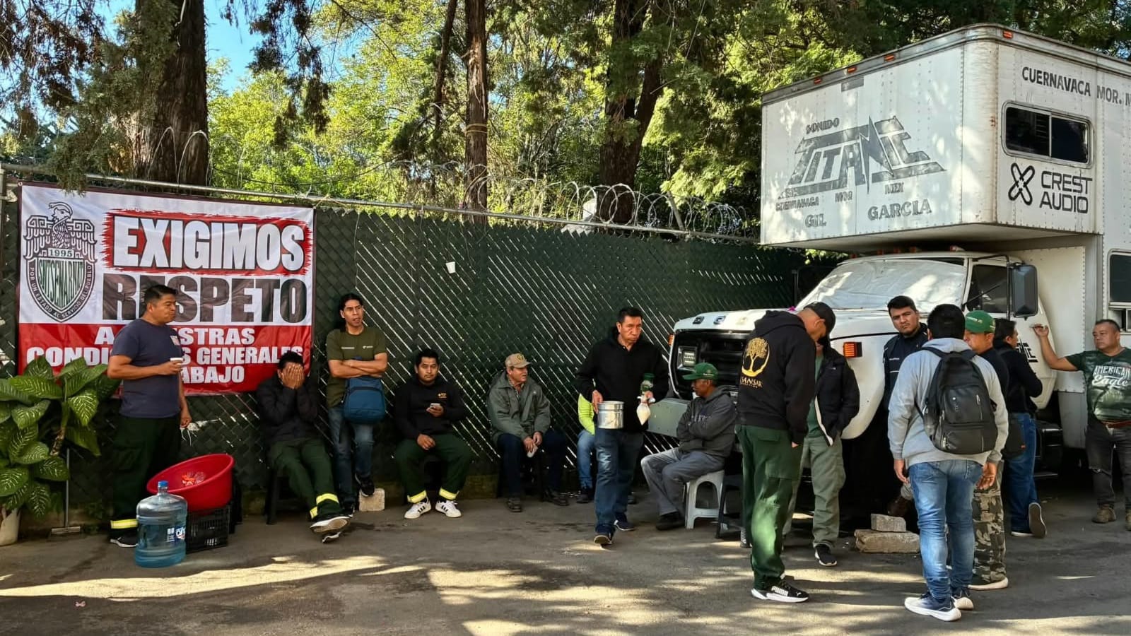 Paran labores combatientes de la Conafor en Morelos