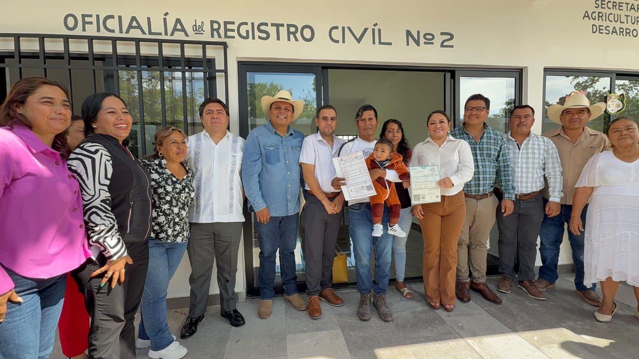 Inauguran Oficialía 02 del Registro Civil en Ayala Inauguran Oficialía 02 del Registro Civil en Ayala