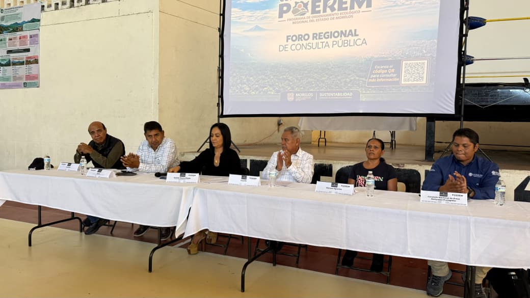 Realizan en Cuautla consulta para actualizar el ordenamiento ecológico de Morelos Realizan en Cuautla consulta para actualizar el ordenamiento ecológico de Morelos